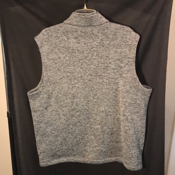 NWOT Lands End mens size XL grey sweater vest - Picture 2 of 3